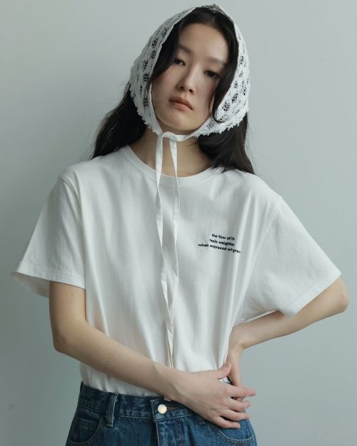 ànuke online store（アンヌーク） / Embroidery Logo T