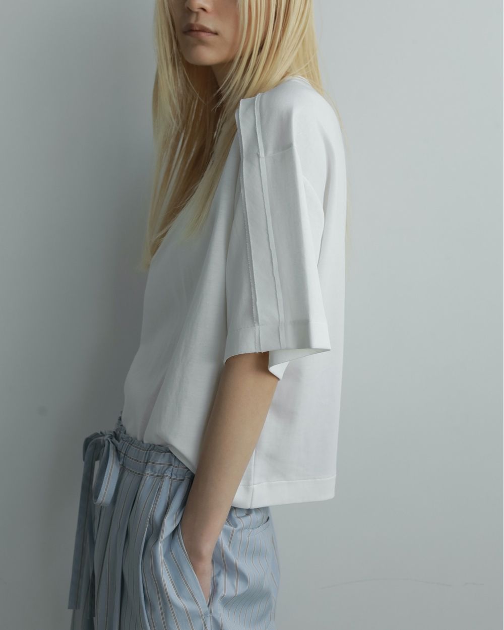 Shoulder Layered Tops Shoulder Layered Tops,ショルダー レイヤード トップス,62520626,トップス,Tシャツ,カットソー,ブラウス,ànuke,アンヌーク,lifes,ライフズ,25aw