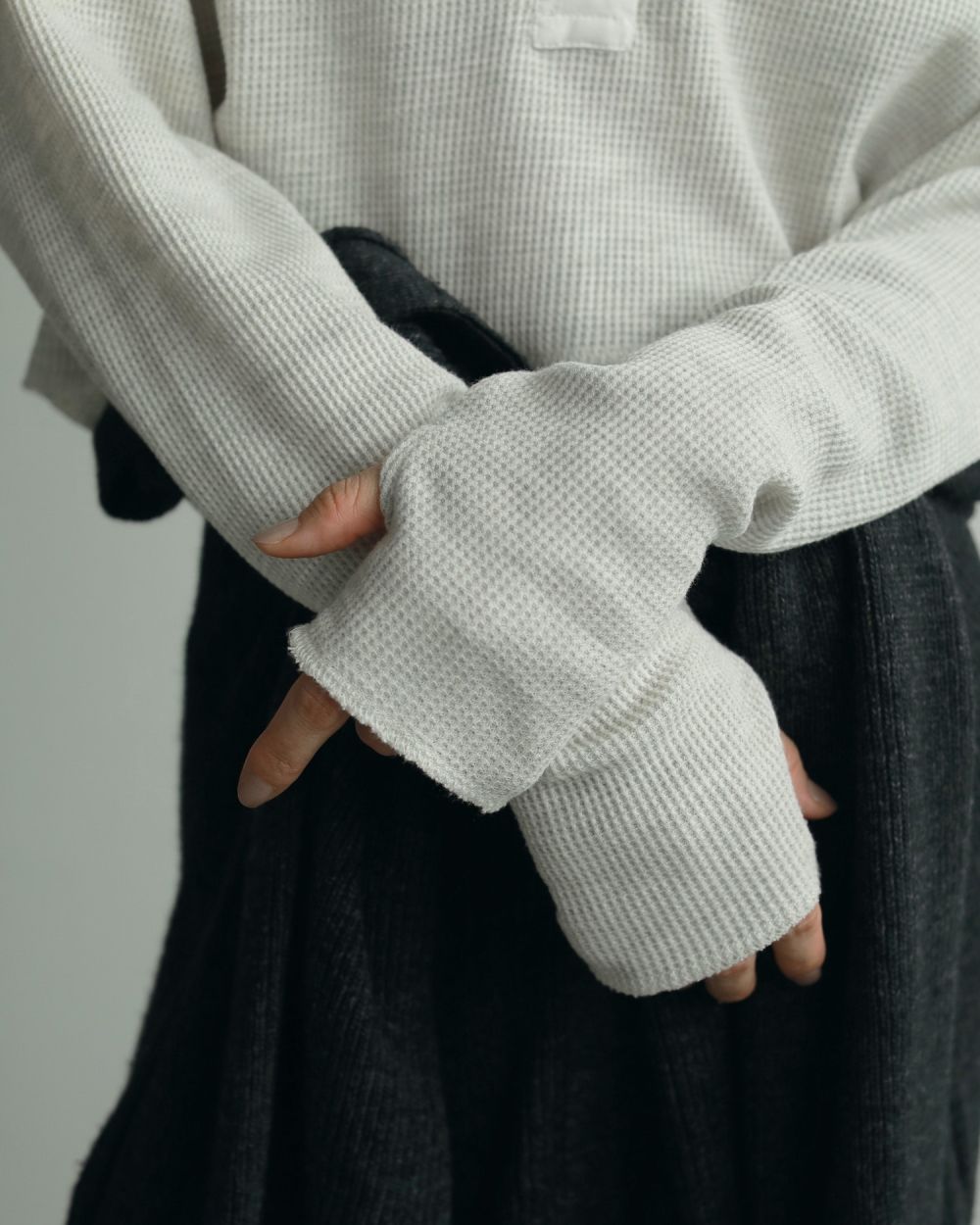 ànuke online store（アンヌーク） / Waffle Henley TopsWaffle