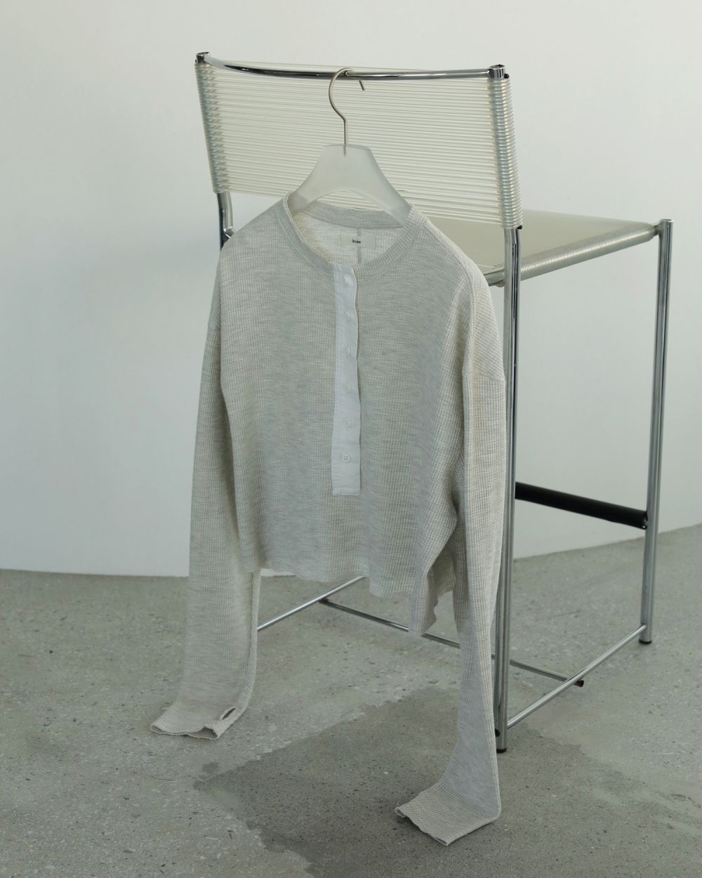 anuke Waffle Henley Tops アンヌーク ànuke online store（アンヌーク） / Waffle Henley TopsWaffle