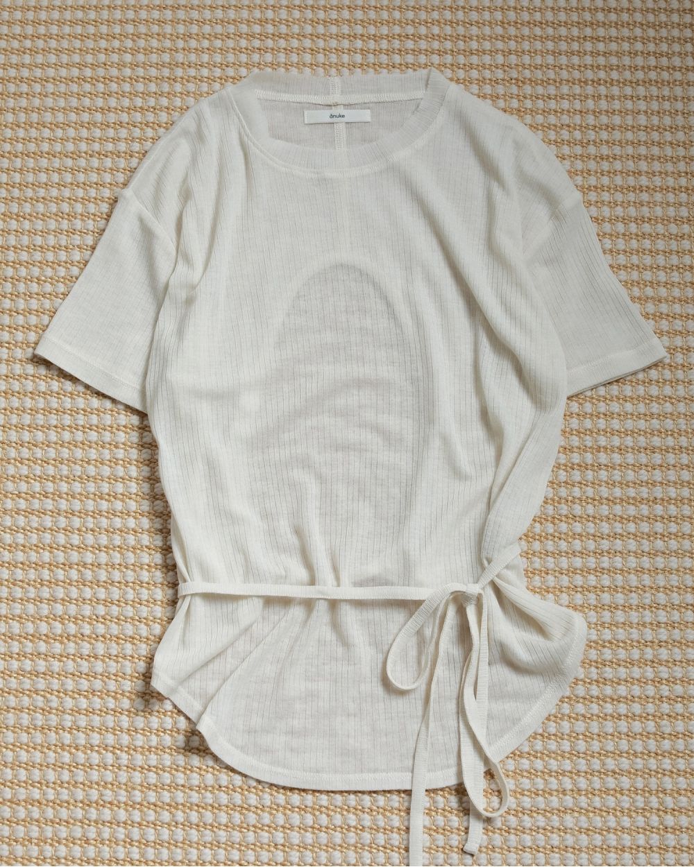 ànuke online store（アンヌーク） / Sheerrib Backopen T