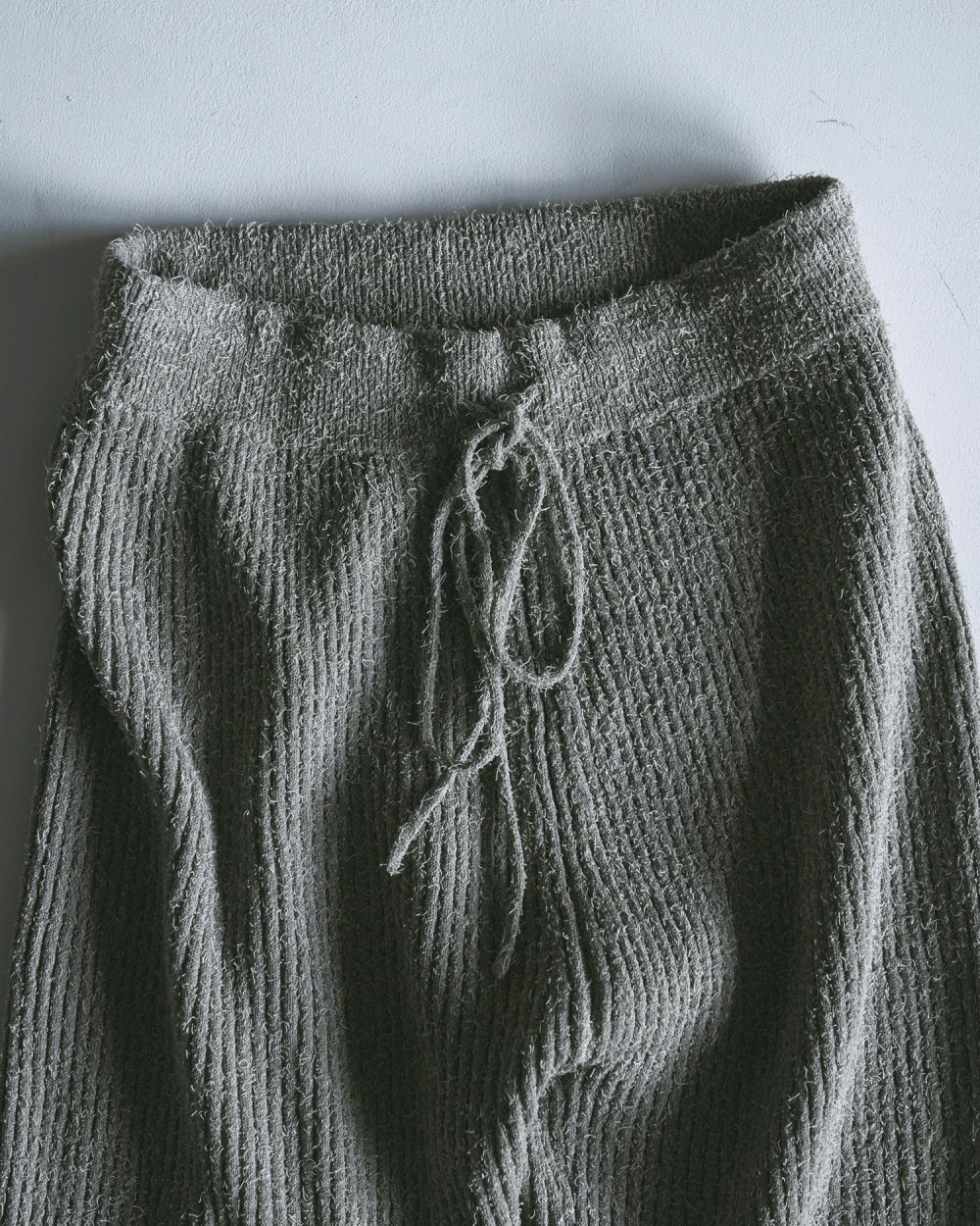 Curlyarn Knit Pants Curlyarn Knit Pants,カーリーヤーン ニット パンツ,62520703,ボトム,パンツ,レザー,ニットパンツ,ànuke,アンヌーク,lifes,ライフズ,25aw
