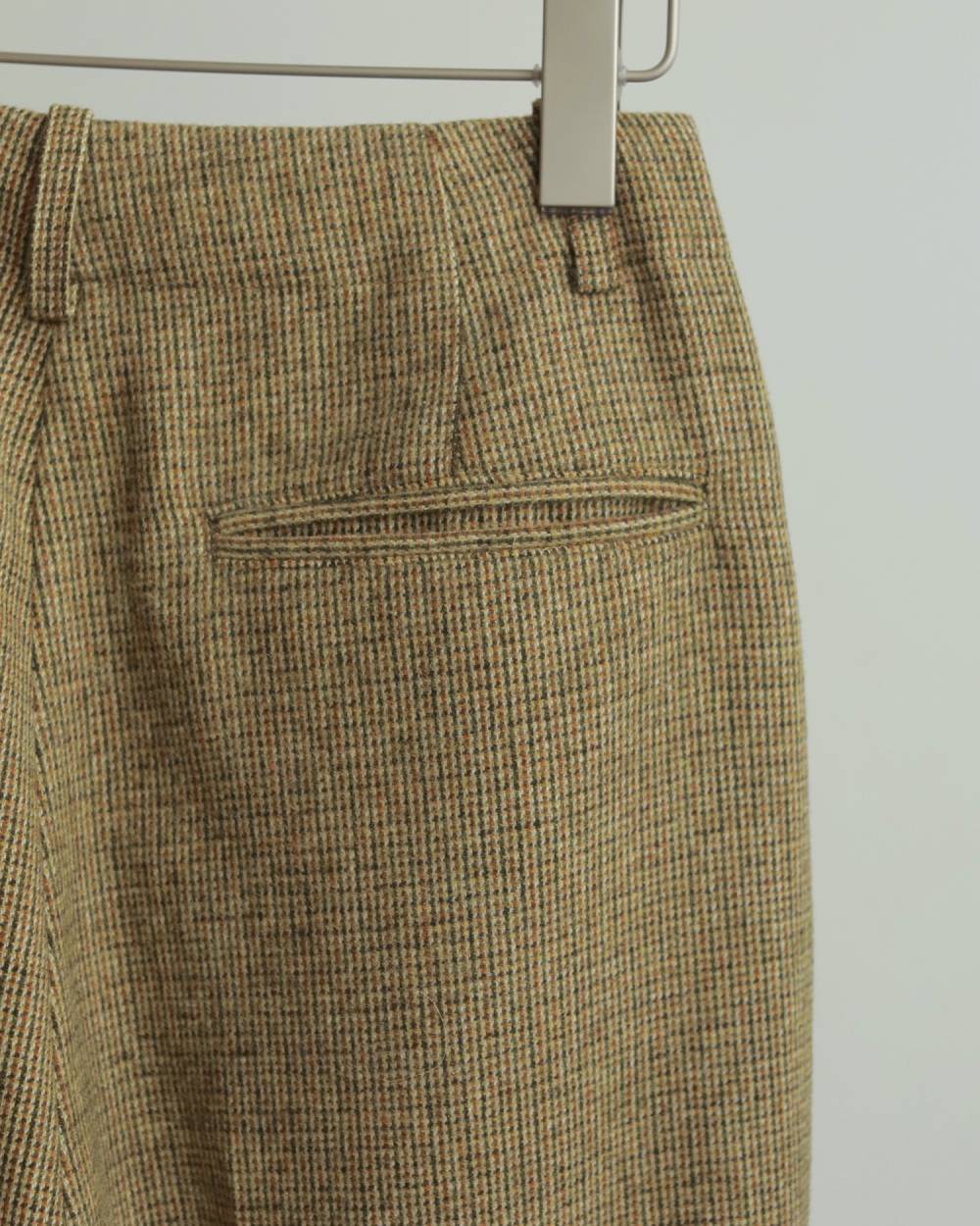 Check Tuck Pants Check Tuck Pants,チェック タックパンツ,62520707,ボトム,パンツ,タックパンツ,チェック,柄,ànuke,アンヌーク,lifes,ライフズ,25aw