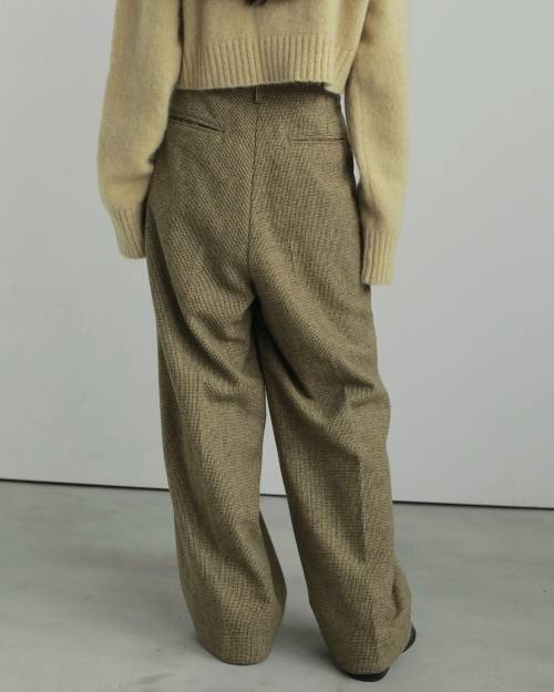 アンヌーク　Check Tuck Pants 36 ànuke online store（アンヌーク） / Check Tuck PantsCheck Tuck