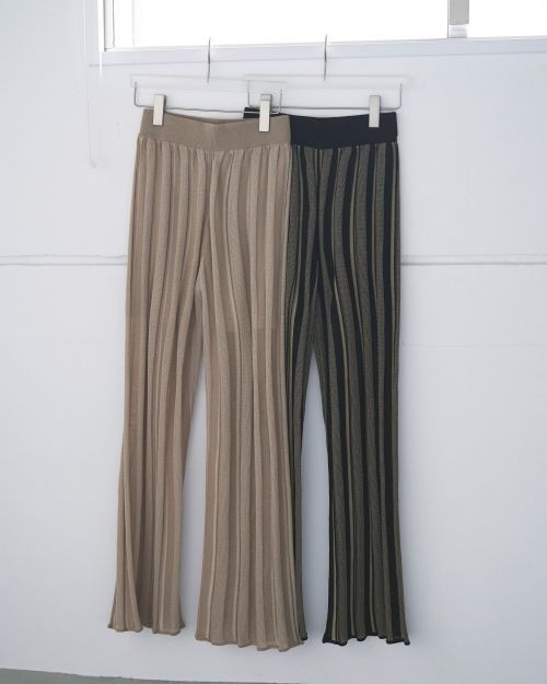 ànuke online store（アンヌーク） / Stripe Knit PantsStripe