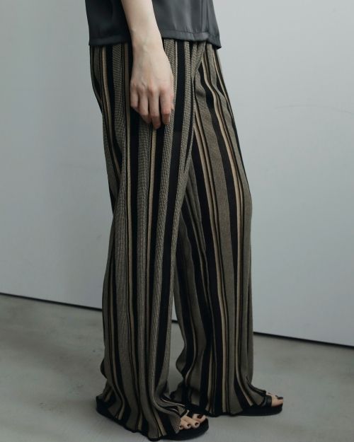 パンツ NICK NAME THUG CLUB(サグクラブ)「 TC BONE LEATHER DENIM PANTS / BLACK