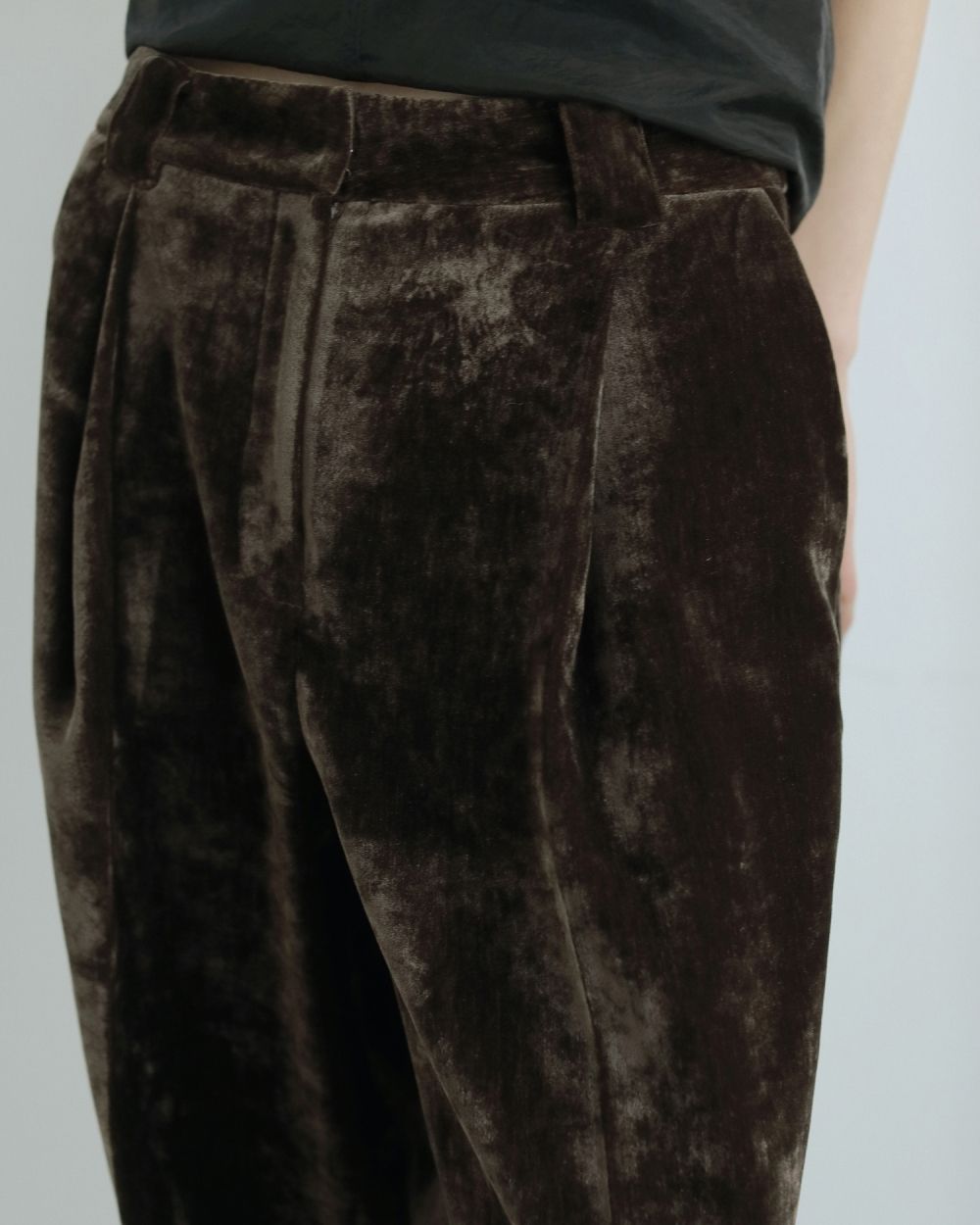 Velvet Wide Pants Velvet Wide Pants,ベルベット ワイド パンツ,62520712,パンツ,PT,ワイドパンツ,ベロア,ànuke,アンヌーク,lifes,ライフズ,25aw