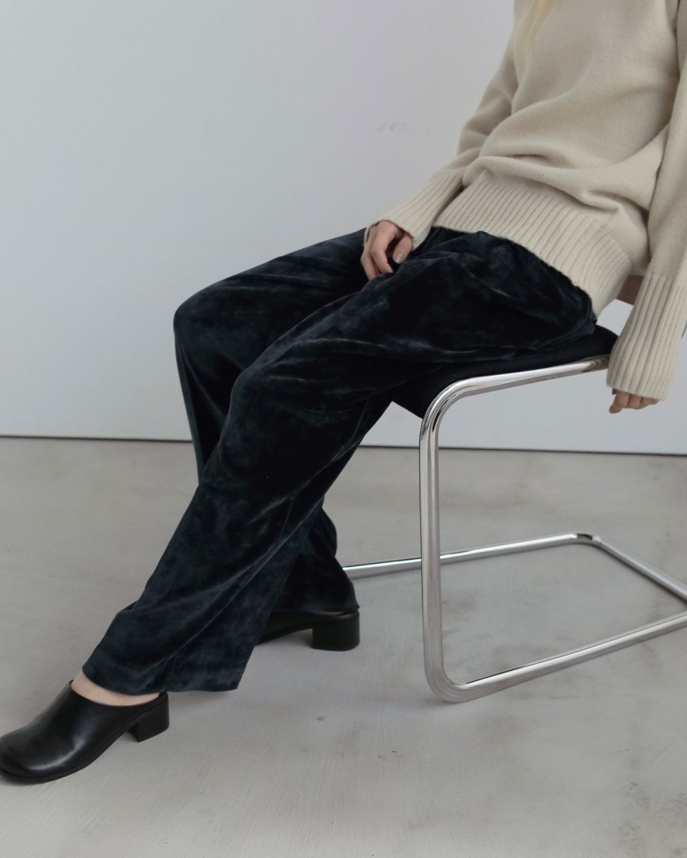 Velvet Wide Pants Velvet Wide Pants,ベルベット ワイド パンツ,62520712,パンツ,PT,ワイドパンツ,ベロア,ànuke,アンヌーク,lifes,ライフズ,25aw