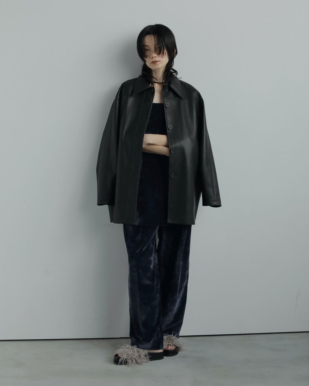 Velvet Wide Pants Velvet Wide Pants,ベルベット ワイド パンツ,62520712,パンツ,PT,ワイドパンツ,ベロア,ànuke,アンヌーク,lifes,ライフズ,25aw