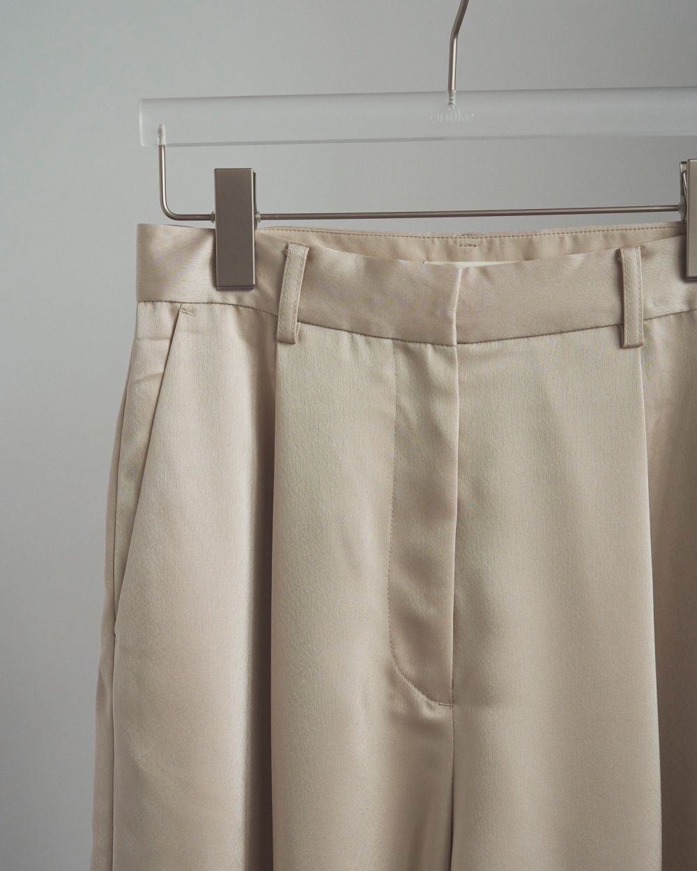 Satin Tuck Pants Satin Tuck Pants,サテンタックパンツ,62520713,パンツ,ボトム,タックワイドパンツ,ànuke,アンヌーク,lifes,ライフズ,25aw