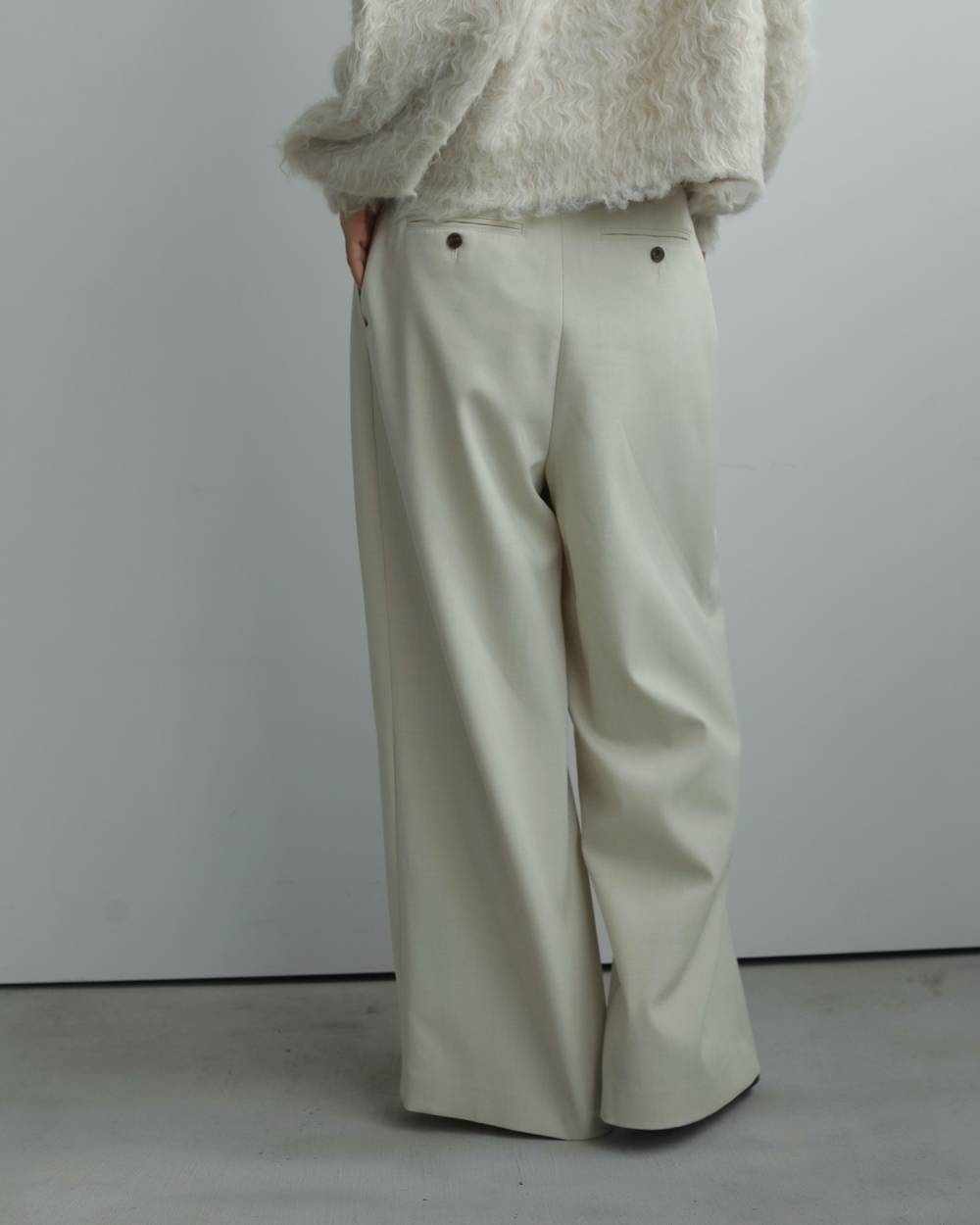 Tuck Pleats Pants Tuck Pleats Pants,タック プリーツ パンツ,62520714,ボトム,パンツ,ワイドパンツ,ànuke,アンヌーク,lifes,ライフズ,25aw