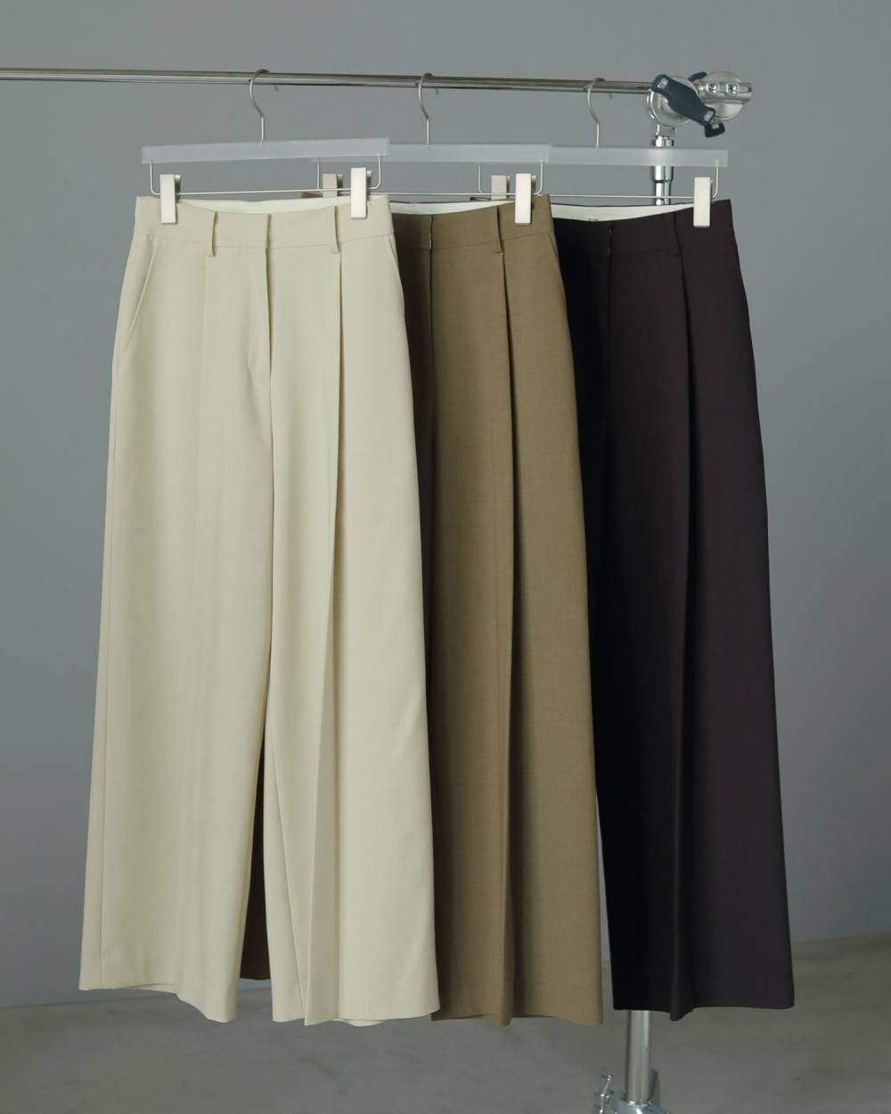 Tuck Pleats Pants Tuck Pleats Pants,タック プリーツ パンツ,62520714,ボトム,パンツ,ワイドパンツ,ànuke,アンヌーク,lifes,ライフズ,25aw