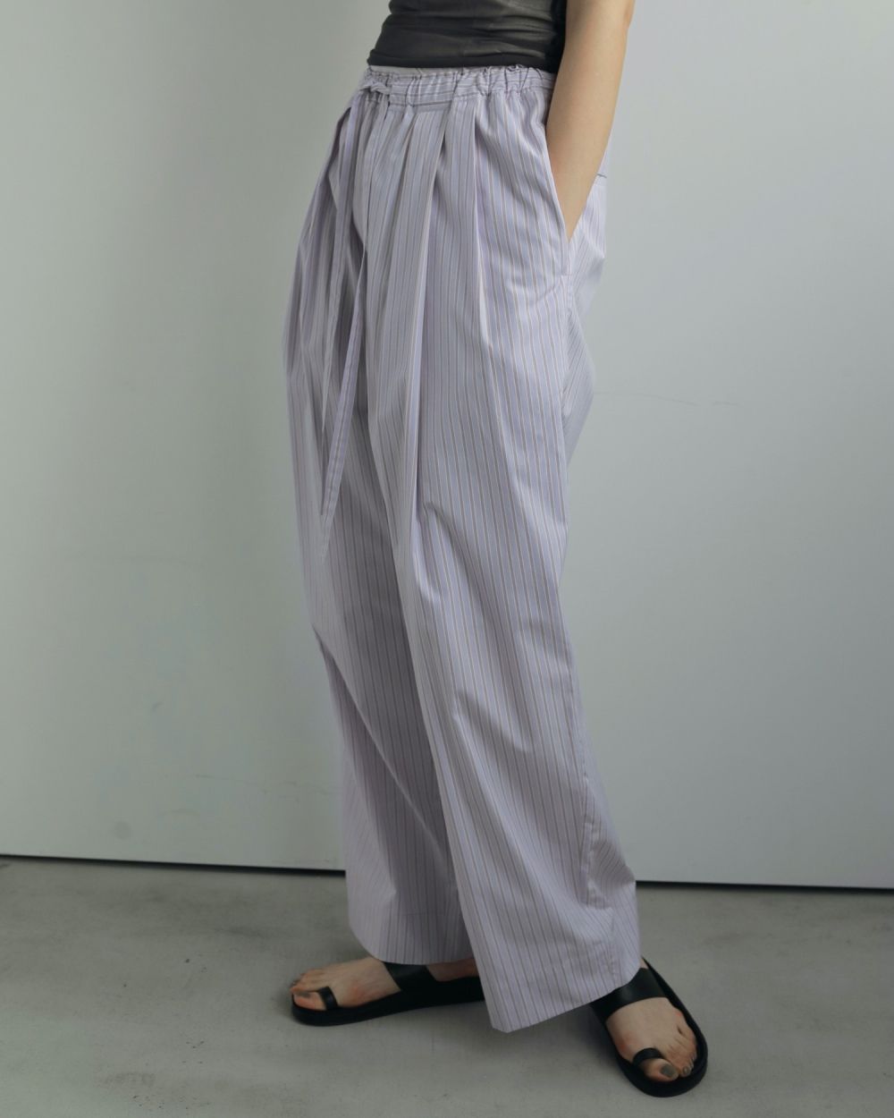 anuke アンヌーク Stripe Rough Pants ànuke online store（アンヌーク） / Stripe Rough PantsStripe