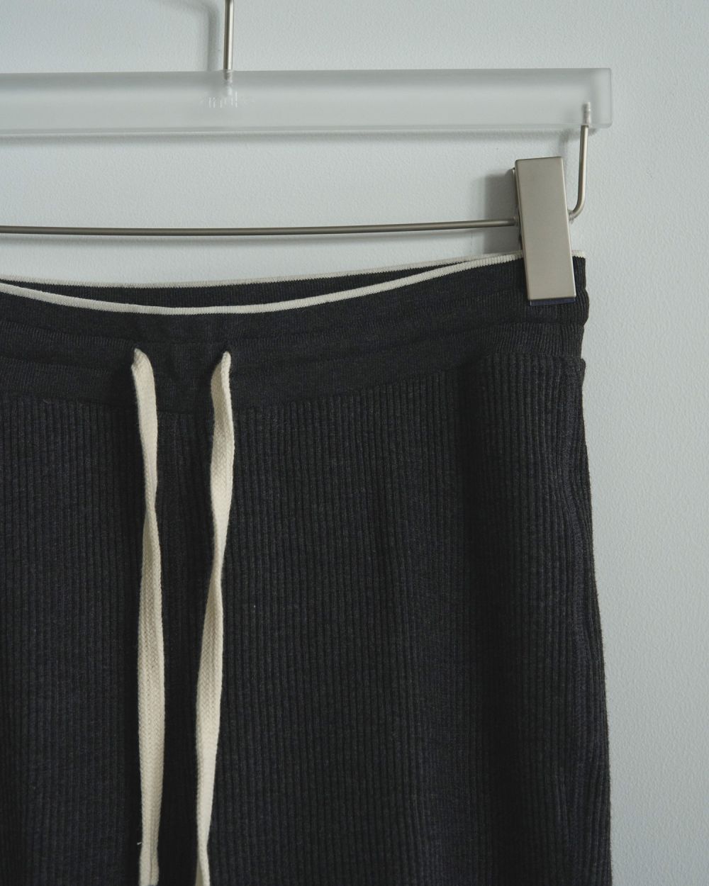 Rib Biker Pants Rib Biker Pants,リブバイカーパンツ,62520717,ボトムス,パンツ,バイカーパンツ,リブ素材,ànuke,アンヌーク,lifes,ライフズ,25aw