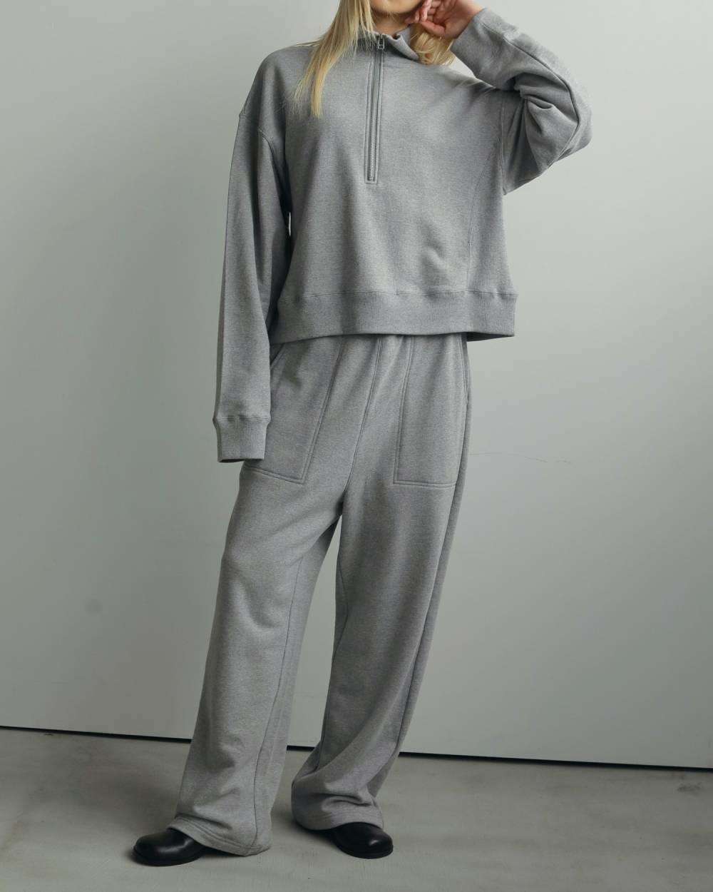 Wide Sweat Pants Wide Sweat Pants,ワイド スウェット パンツ,62520719,ボトム,パンツ,裏毛素材,ワイドパンツ,ànuke,アンヌーク,lifes,ライフズ,25aw
