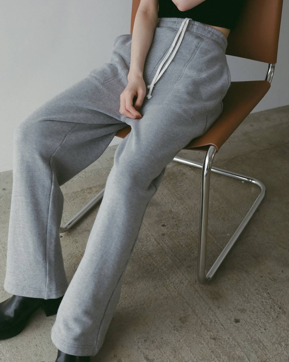 Wide Sweat Pants Wide Sweat Pants,ワイド スウェット パンツ,62520719,ボトム,パンツ,裏毛素材,ワイドパンツ,ànuke,アンヌーク,lifes,ライフズ,25aw