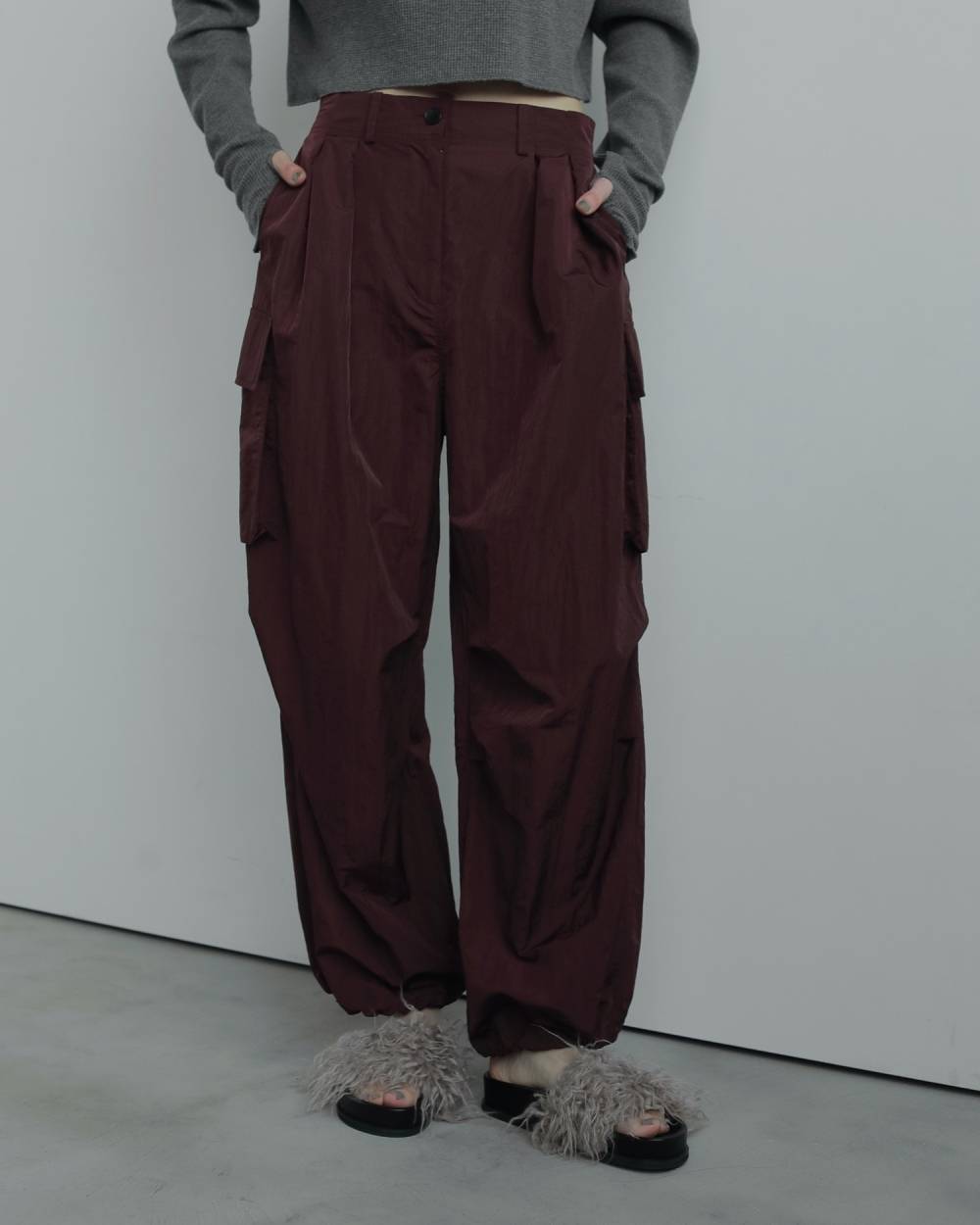 Nylon Cargo Pants Nylon Cargo Pants,ナイロン カーゴ パンツ,62520720,パンツ,ボトム,カーゴパンツ,ナイロン素材,ànuke,アンヌーク,lifes,ライフズ,25aw