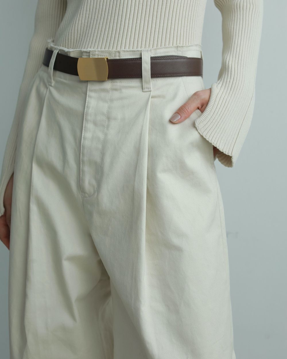 Wide Chino Pants Wide Chino Pants,ワイドチノパンツ,62520721,ボトム,パンツ,チノパン,ànuke,アンヌーク,lifes,ライフズ,25aw