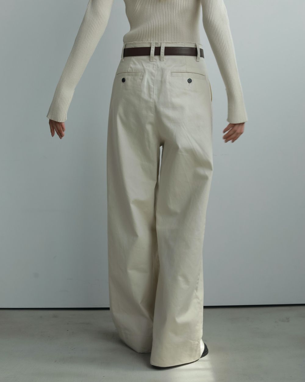 Wide Chino Pants Wide Chino Pants,ワイドチノパンツ,62520721,ボトム,パンツ,チノパン,ànuke,アンヌーク,lifes,ライフズ,25aw