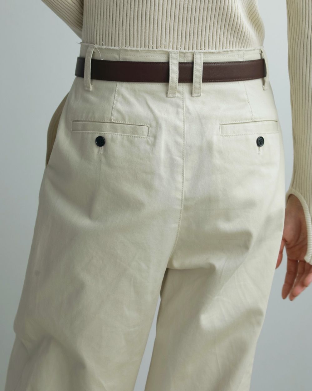 Wide Chino Pants Wide Chino Pants,ワイドチノパンツ,62520721,ボトム,パンツ,チノパン,ànuke,アンヌーク,lifes,ライフズ,25aw