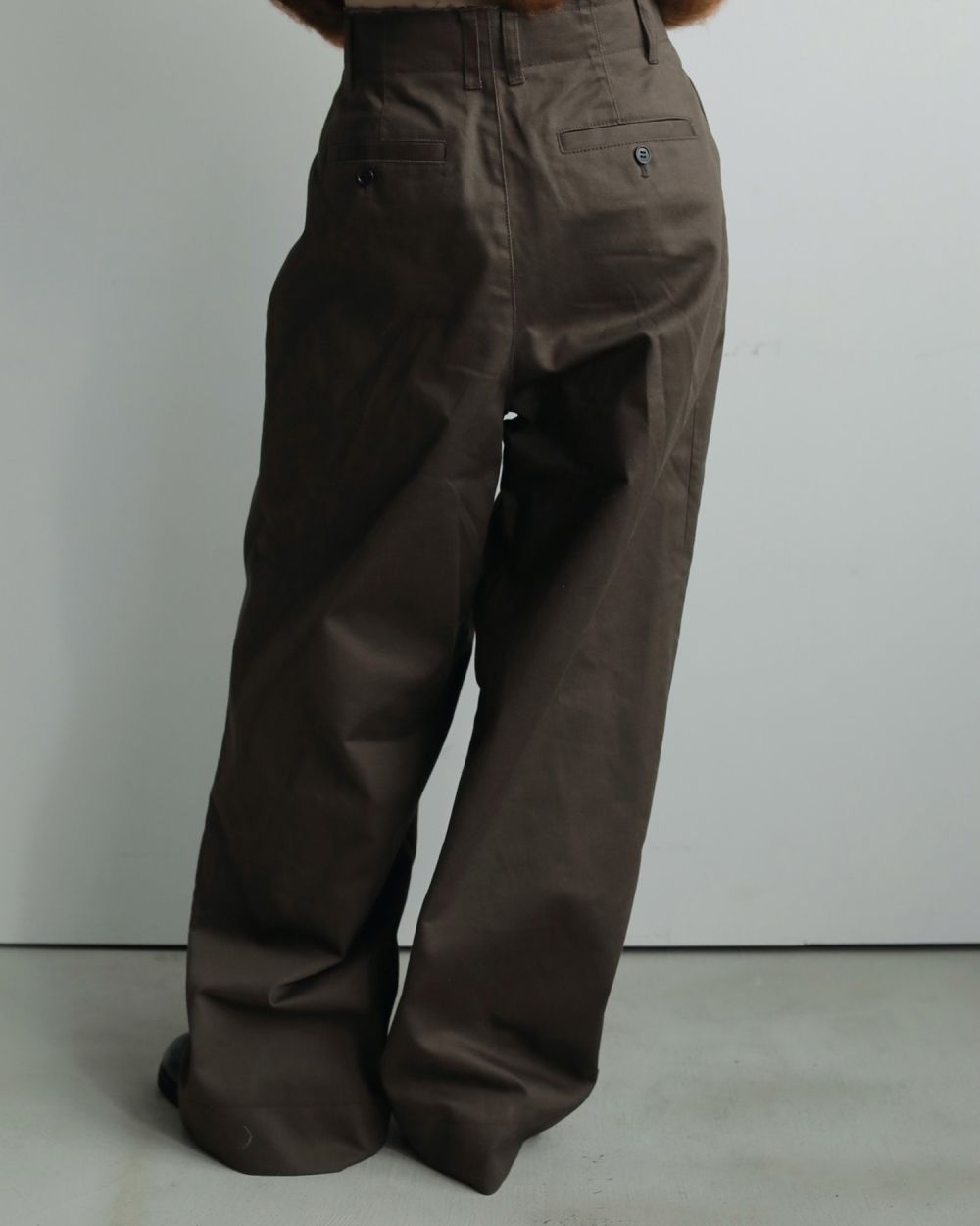 Wide Chino Pants Wide Chino Pants,ワイドチノパンツ,62520721,ボトム,パンツ,チノパン,ànuke,アンヌーク,lifes,ライフズ,25aw