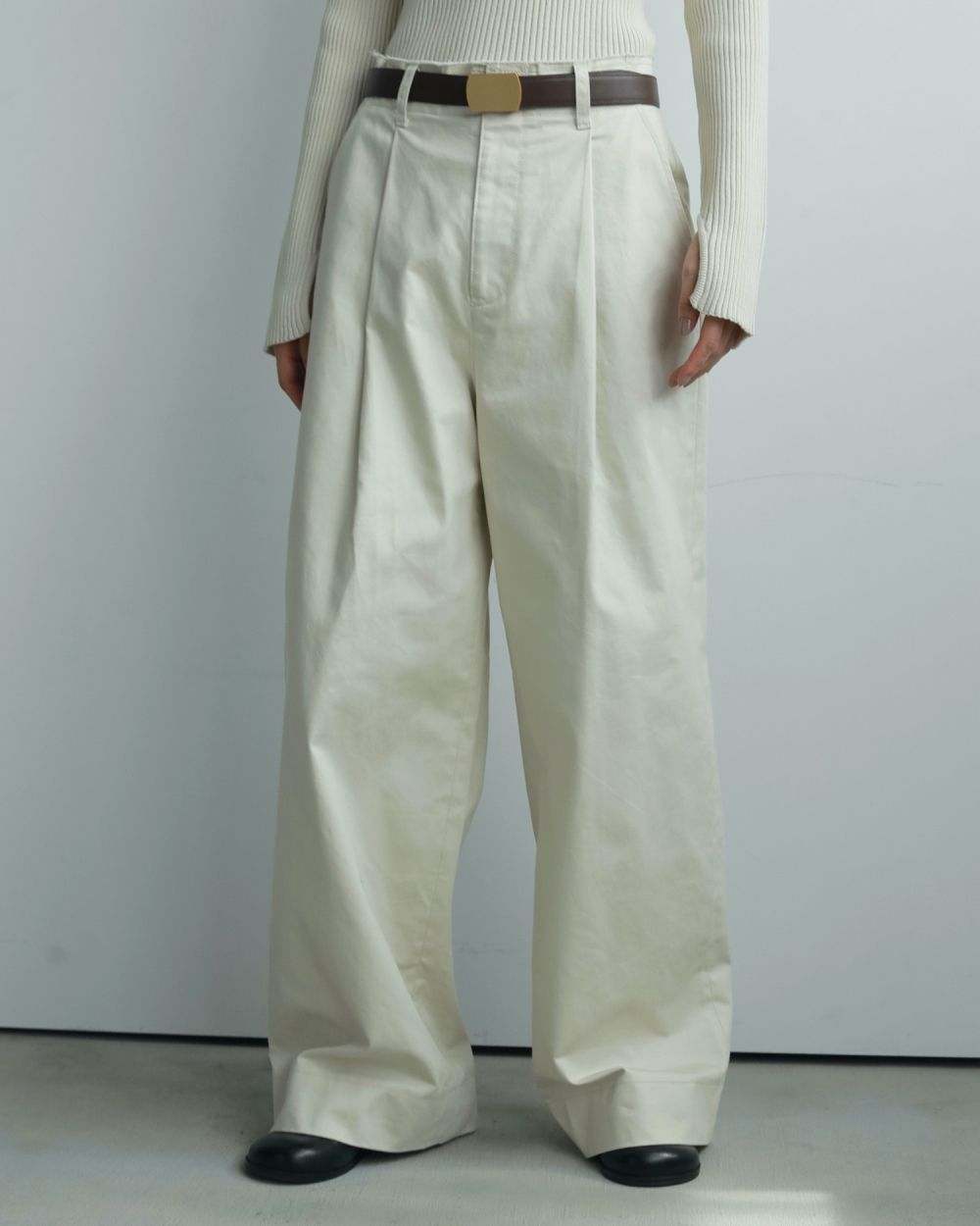 Wide Chino Pants Wide Chino Pants,ワイドチノパンツ,62520721,ボトム,パンツ,チノパン,ànuke,アンヌーク,lifes,ライフズ,25aw