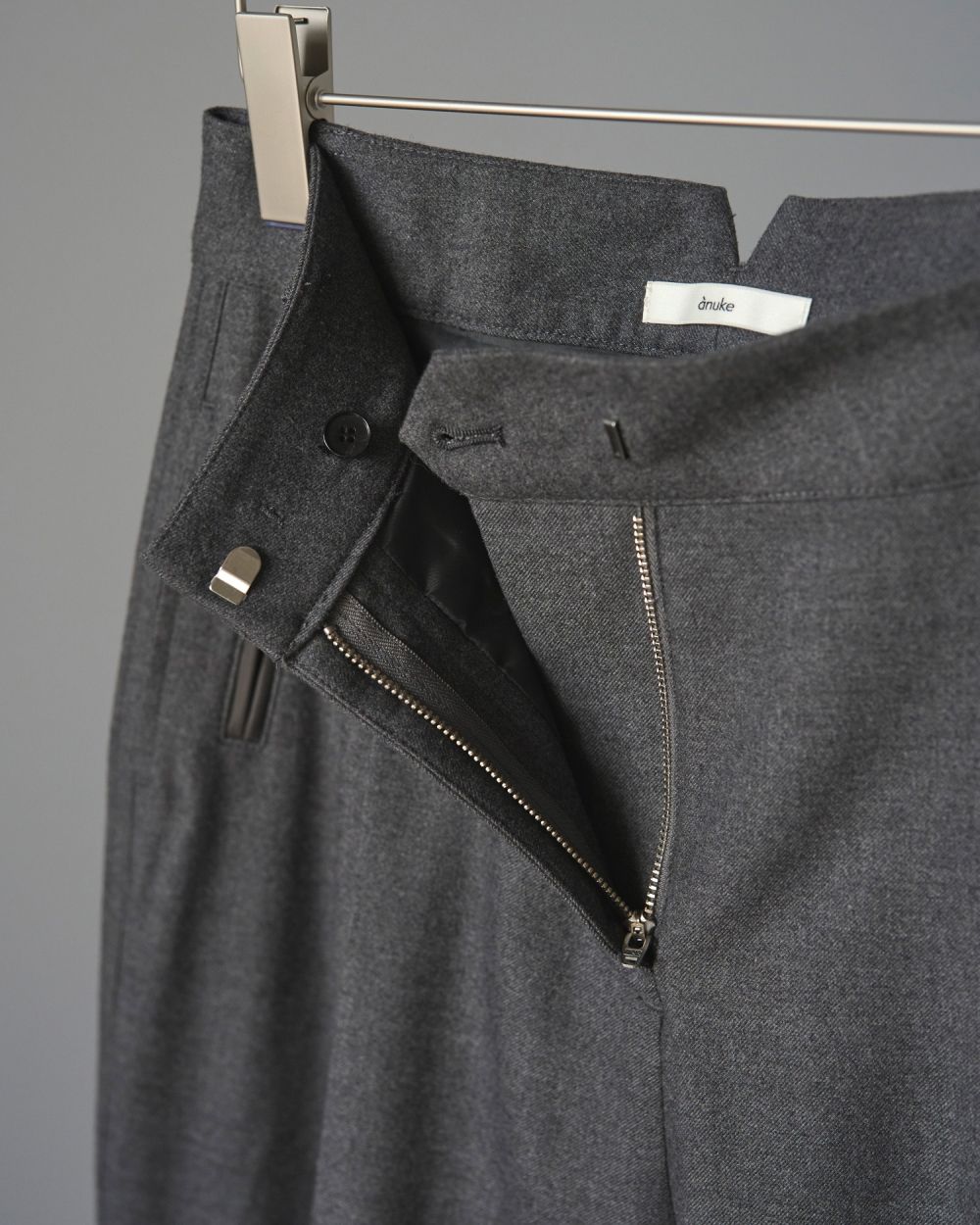 Wool Tuck Pants Wool Tuck Pants,ウールタックパンツ,62520722,ボトム,ウール,タックパンツ,ànuke,アンヌーク,lifes,ライフズ,25aw