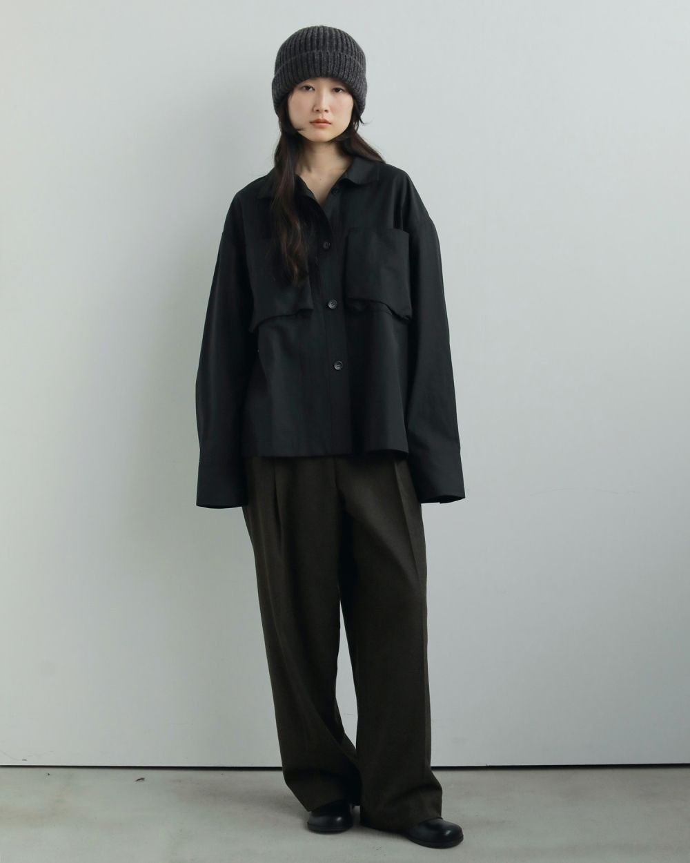 Wool Tuck Pants Wool Tuck Pants,ウールタックパンツ,62520722,ボトム,ウール,タックパンツ,ànuke,アンヌーク,lifes,ライフズ,25aw