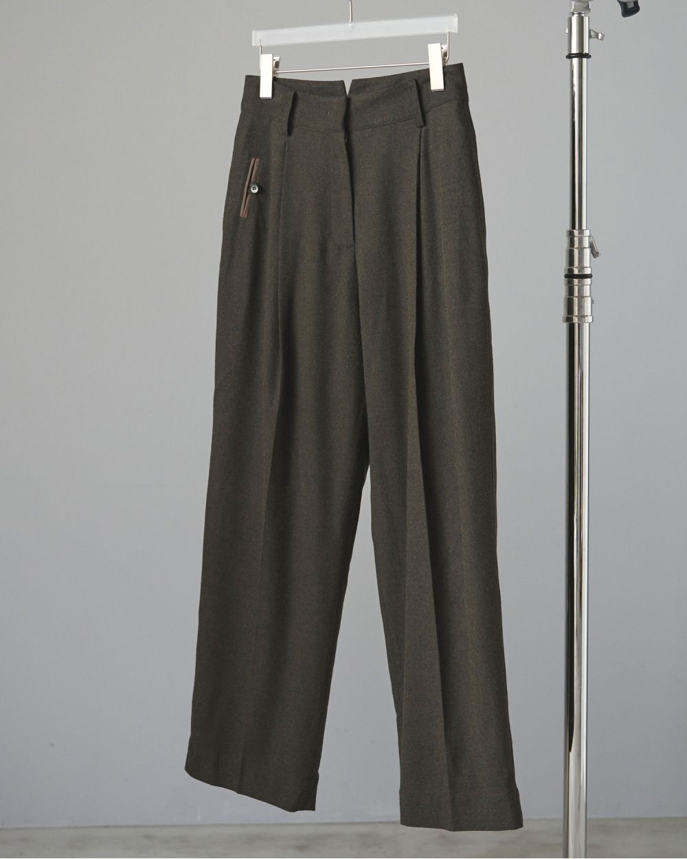 Wool Tuck Pants Wool Tuck Pants,ウールタックパンツ,62520722,ボトム,ウール,タックパンツ,ànuke,アンヌーク,lifes,ライフズ,25aw