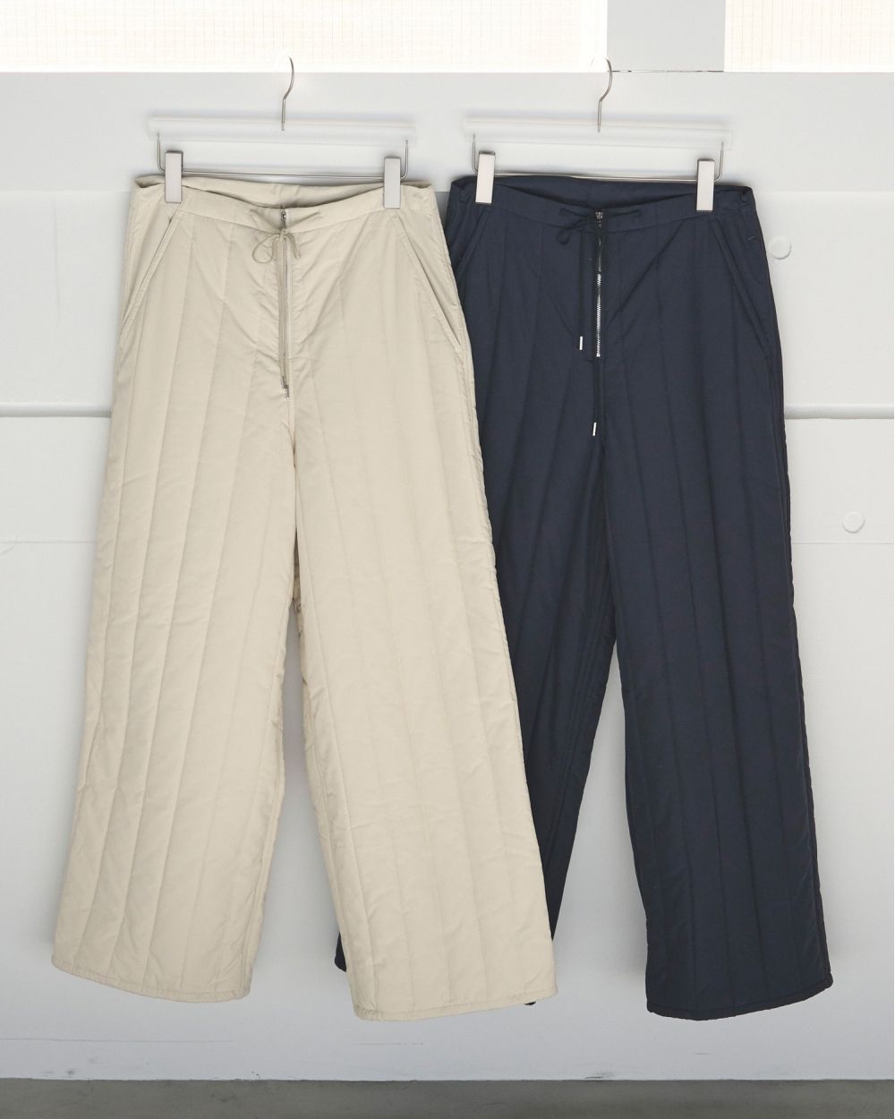 Padding Loose Pants Padding Loose Pants,パディングルーズパンツ,62520723,ボトム,パンツ,ワイドパンツ,中綿,キルティング,ànuke,アンヌーク,lifes,ライフズ,25aw