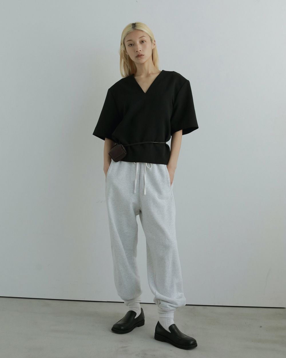 Drawstring Sweat Pants Drawstring Sweat Pants,ドロストリング スウェット パンツ,62520726,パンツ,ボトム,スウェット,ドロスト,ànuke,アンヌーク,lifes,ライフズ,25aw