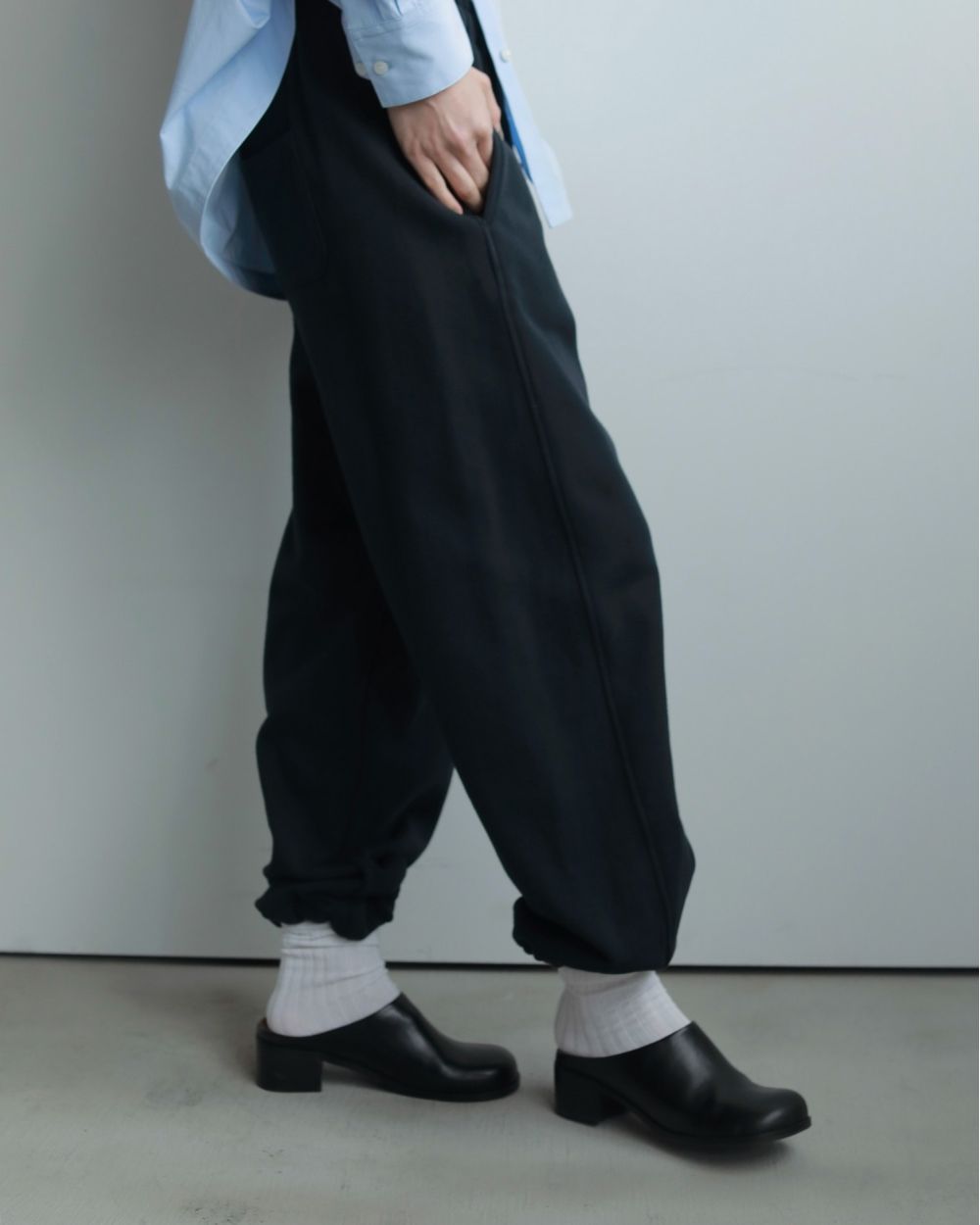 Drawstring Sweat Pants Drawstring Sweat Pants,ドロストリング スウェット パンツ,62520726,パンツ,ボトム,スウェット,ドロスト,ànuke,アンヌーク,lifes,ライフズ,25aw