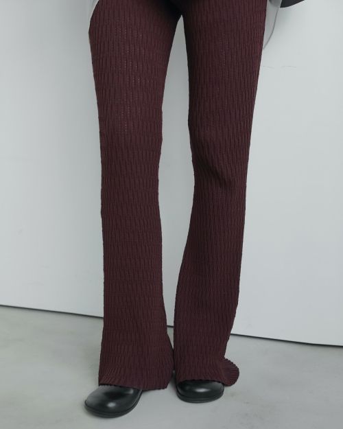 ànuke online store（アンヌーク） / Knit Flare LeggingsKnit Flare