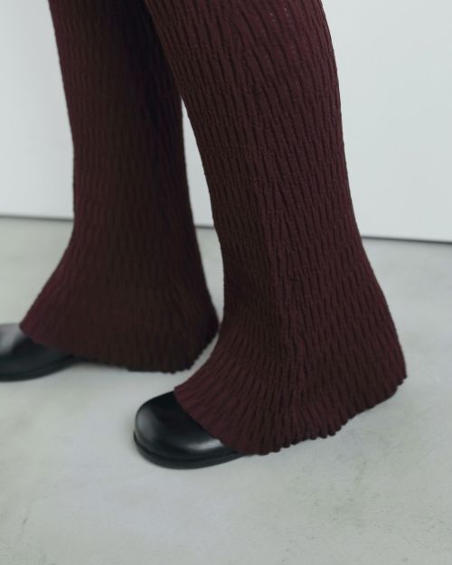 ànuke online store（アンヌーク） / Knit Flare LeggingsKnit
