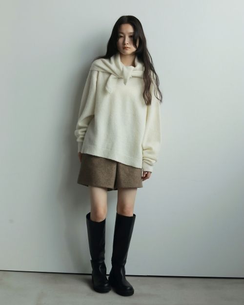 ànuke online store（アンヌーク） / Herringbone Short