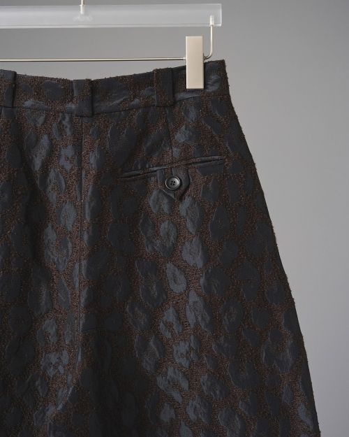 ànuke online store（アンヌーク） / Leopard Jacquard PantsLeopard