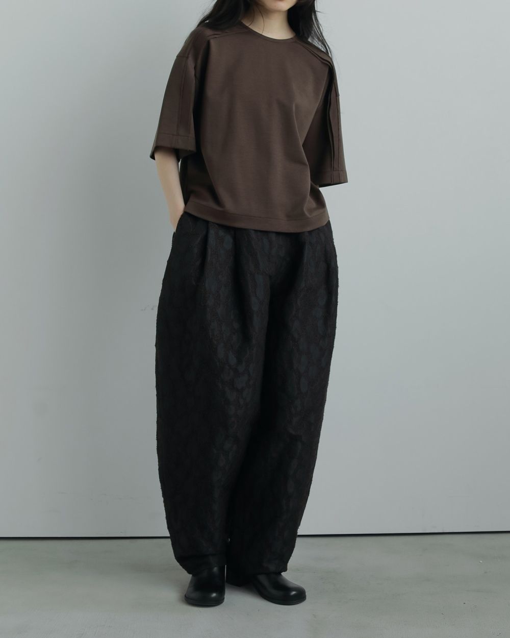 Leopard Jacquard Pants Leopard Jacquard Pants,レオパードジャガードパンツ,62520729,パンツ,ボトム,レオパード柄,ànuke,アンヌーク,lifes,ライフズ,25aw