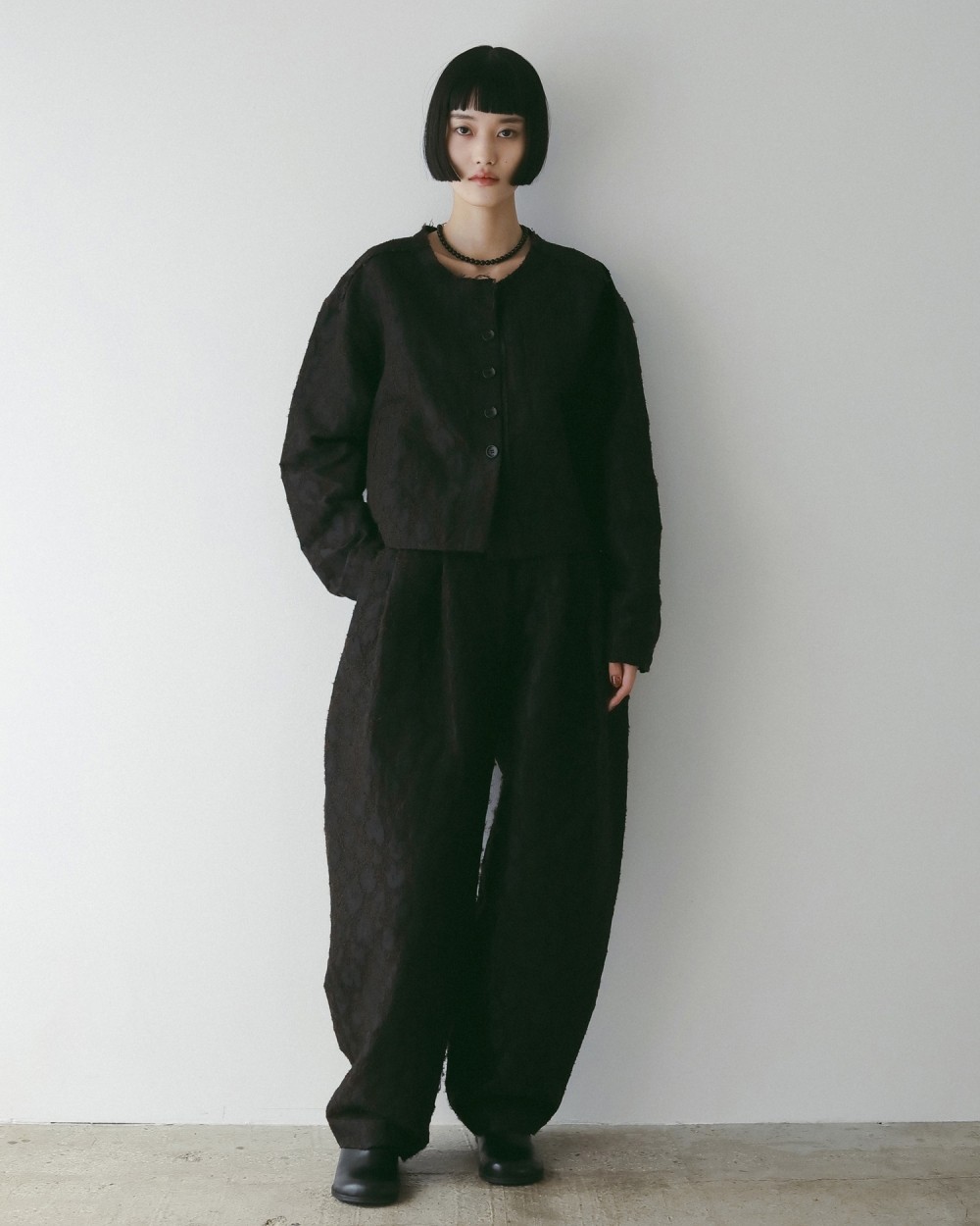 Leopard Jacquard Pants Leopard Jacquard Pants,レオパードジャガードパンツ,62520729,パンツ,ボトム,レオパード柄,ànuke,アンヌーク,lifes,ライフズ,25aw