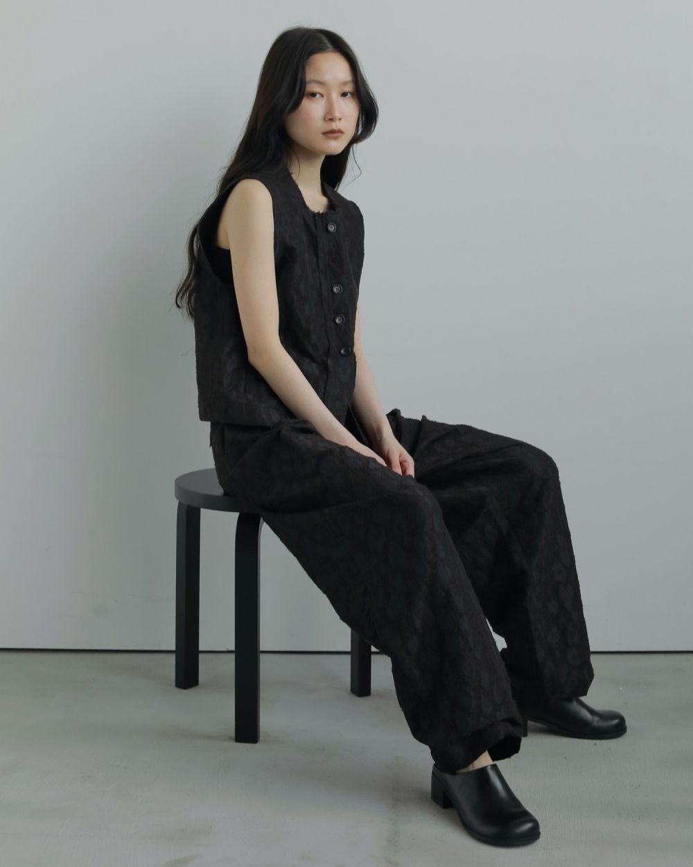 Leopard Jacquard Pants Leopard Jacquard Pants,レオパードジャガードパンツ,62520729,パンツ,ボトム,レオパード柄,ànuke,アンヌーク,lifes,ライフズ,25aw