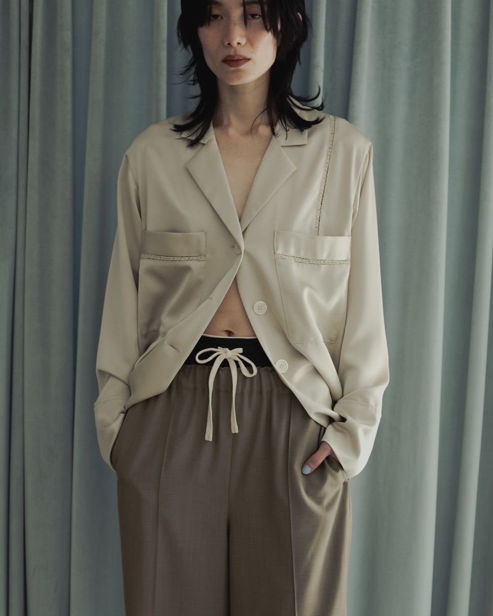 ànuke online store（アンヌーク） / Pintuck Wide Pants