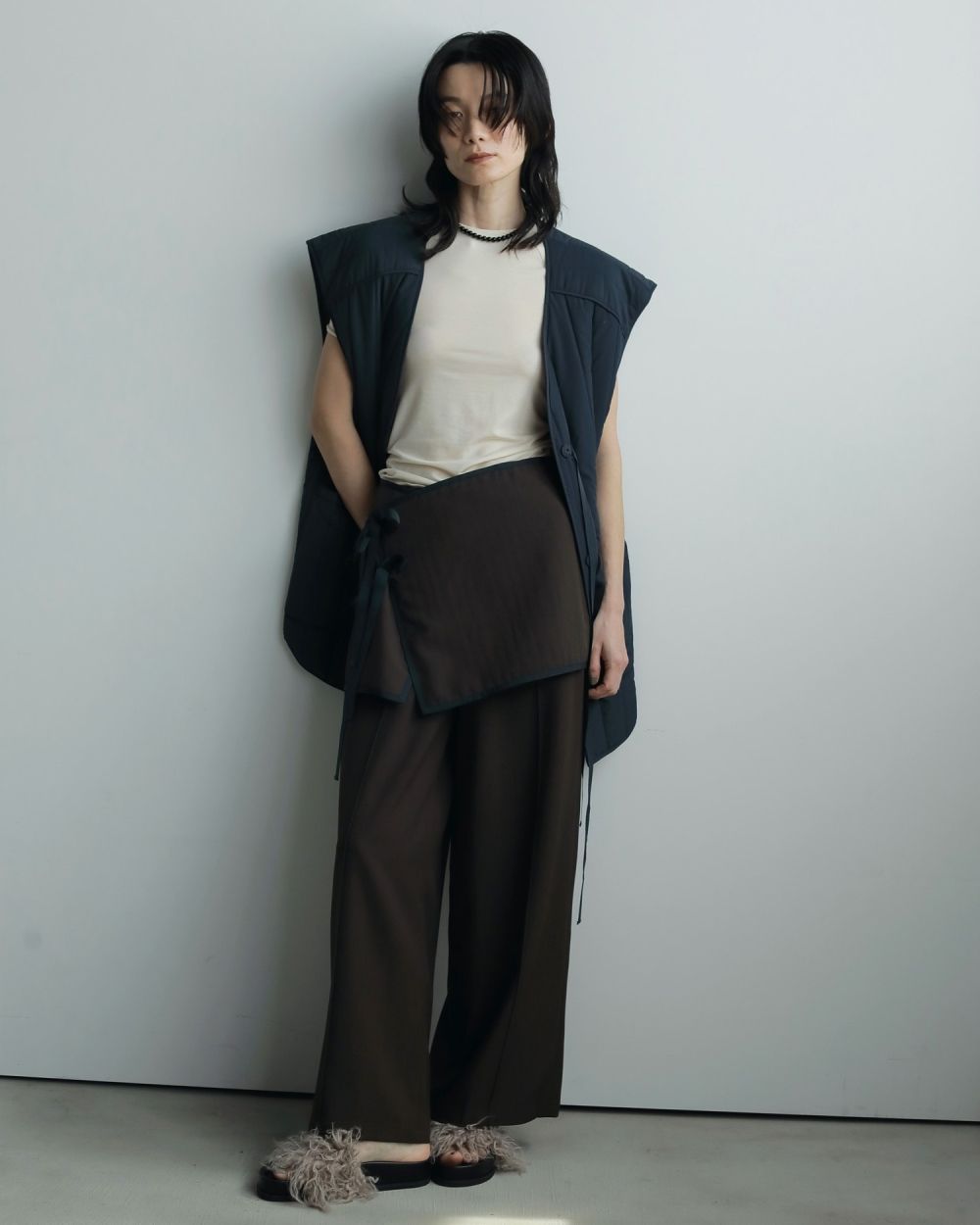 ànuke online store（アンヌーク） / Pintuck Wide Pants