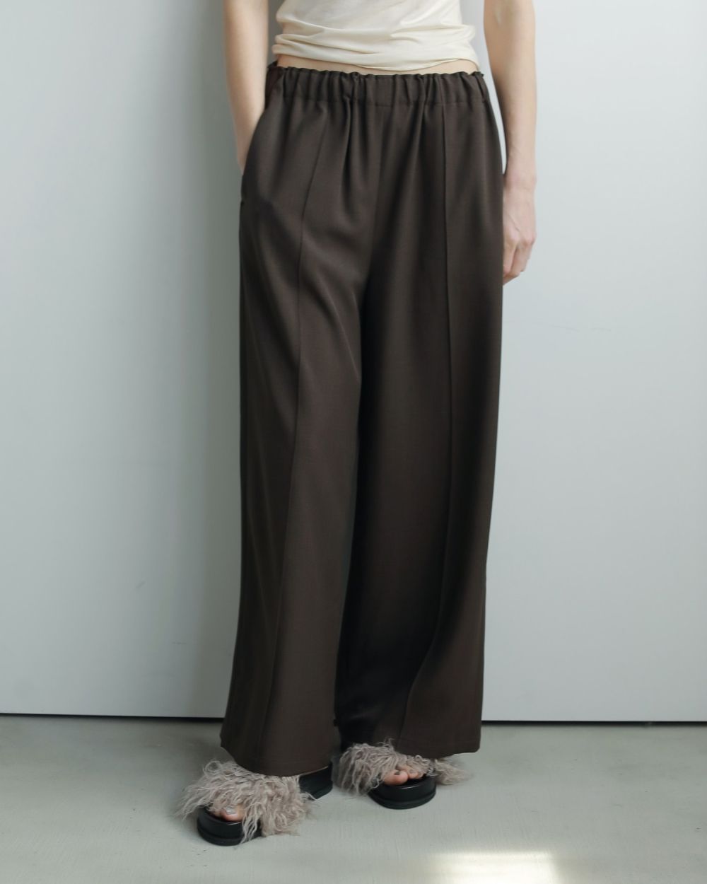 ànuke online store（アンヌーク） / Pintuck Wide Pants