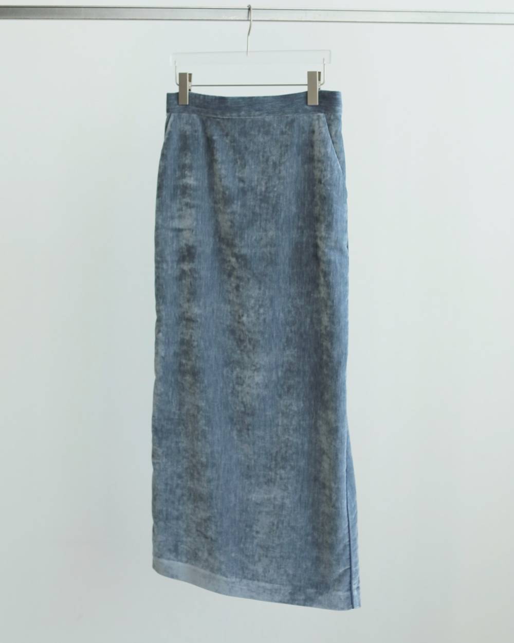 Velvet Straight Skirt Velvet Straight Skirt,ベルベット ストレート スカート,62520803,ボトム,スカート,ベルベット素材,ànuke,アンヌーク,lifes,ライフズ,25aw