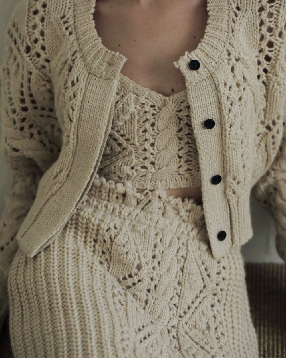 Cable Knit Skirt Cable Knit Skirt,ケーブルニットスカート,62520805,スカート,ニットスカート,ボトム,ànuke,アンヌーク,lifes,ライフズ,25aw