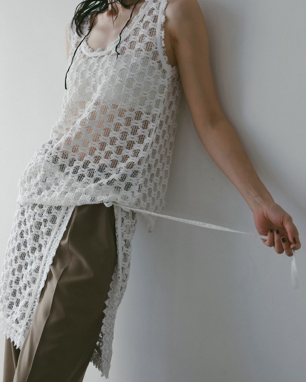 Lace Wrap Skirt Lace Wrap Skirt,レース ラップ スカート,62520806,スカート,ボトム,ラップスカート,レース,ànuke,アンヌーク,lifes,ライフズ,25aw