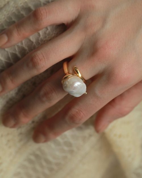 ànuke online store（アンヌーク） / Baroque Pearl RingBaroque Pearl