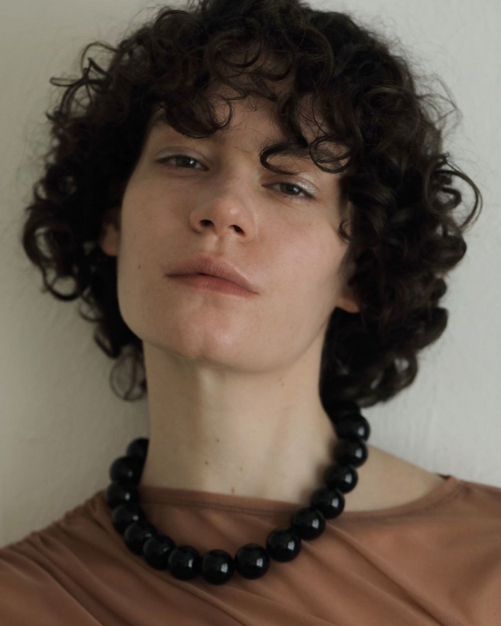 新品 anuke Volume Blackball Necklace ànuke online store（アンヌーク） / Volume Blackball