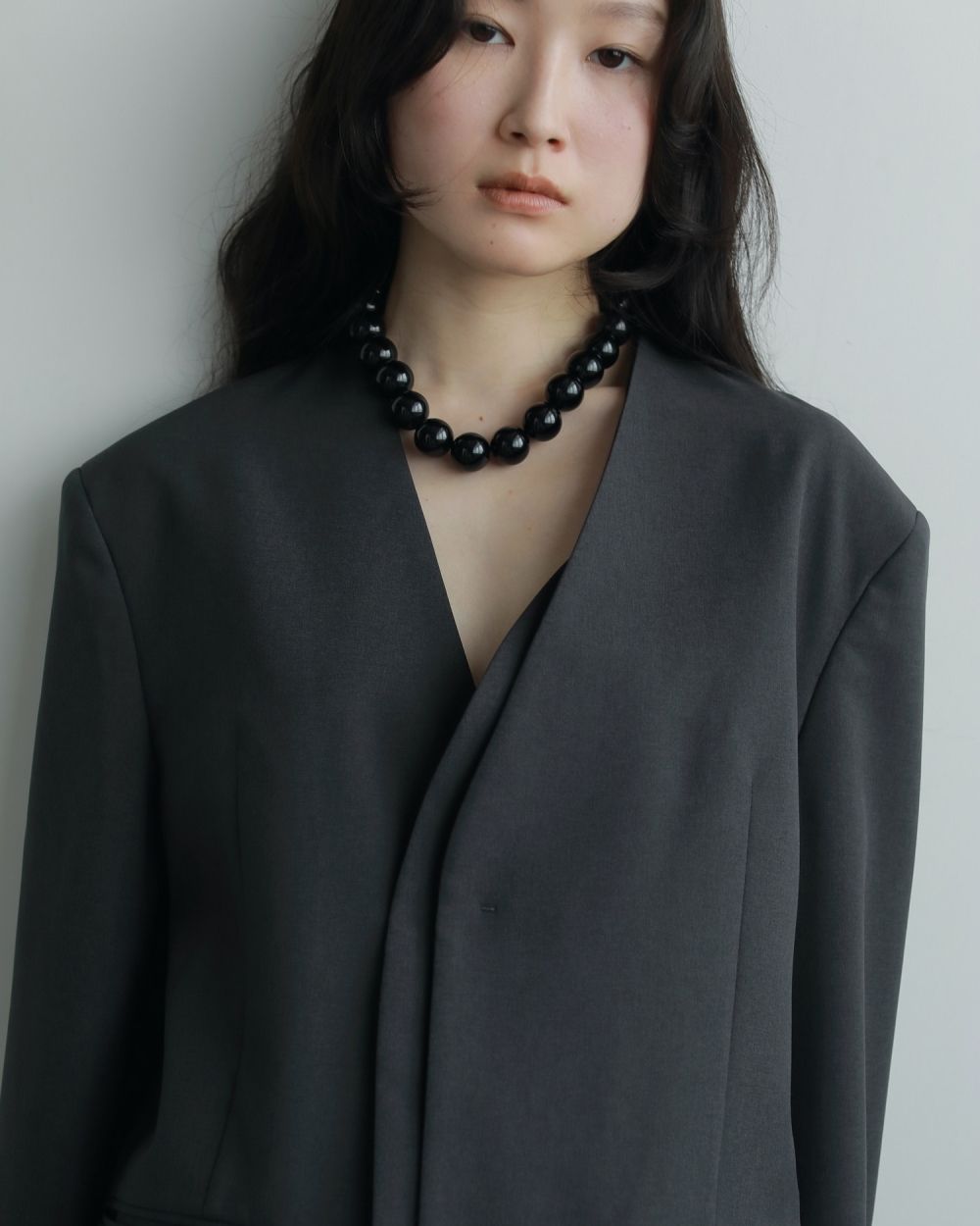 アクセサリー mon ball play necklace long black mon ball play necklace long black - メルカリ