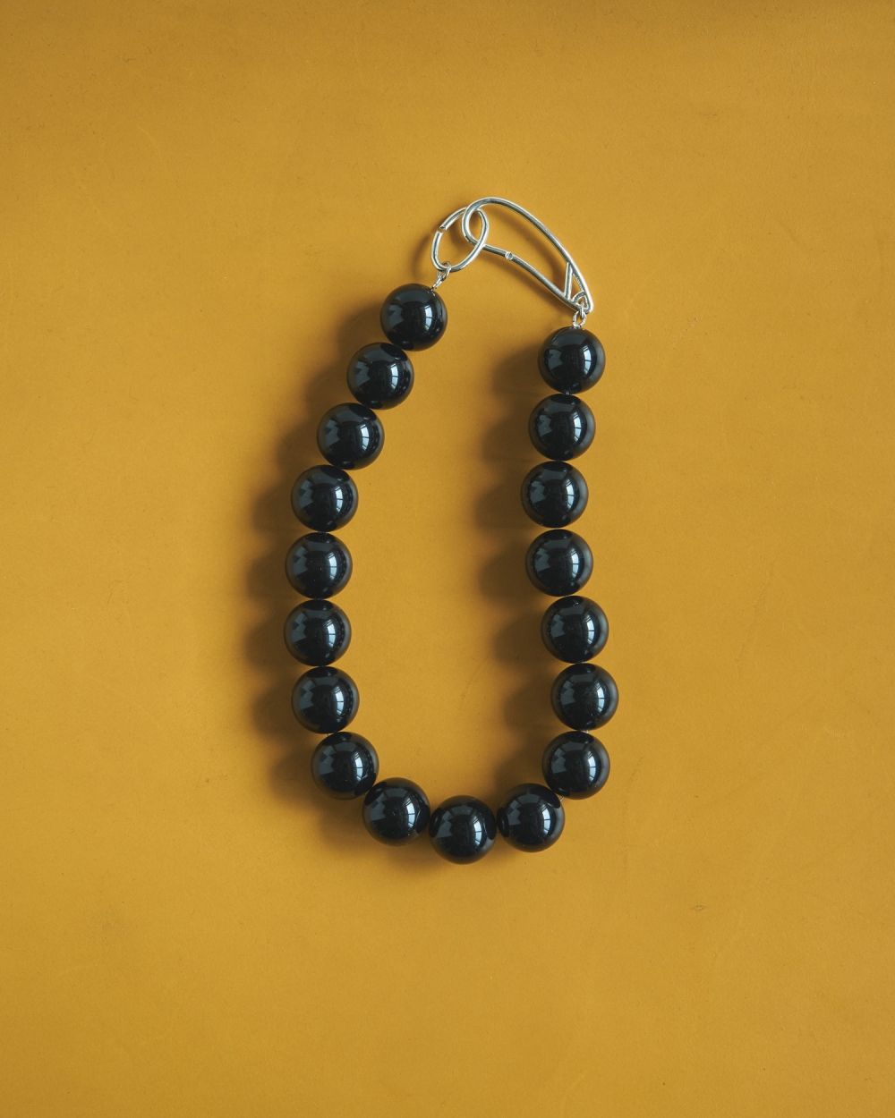 anuke Color Stone Necklace ブラック ànuke online store（アンヌーク） / Color Stone NecklaceColor
