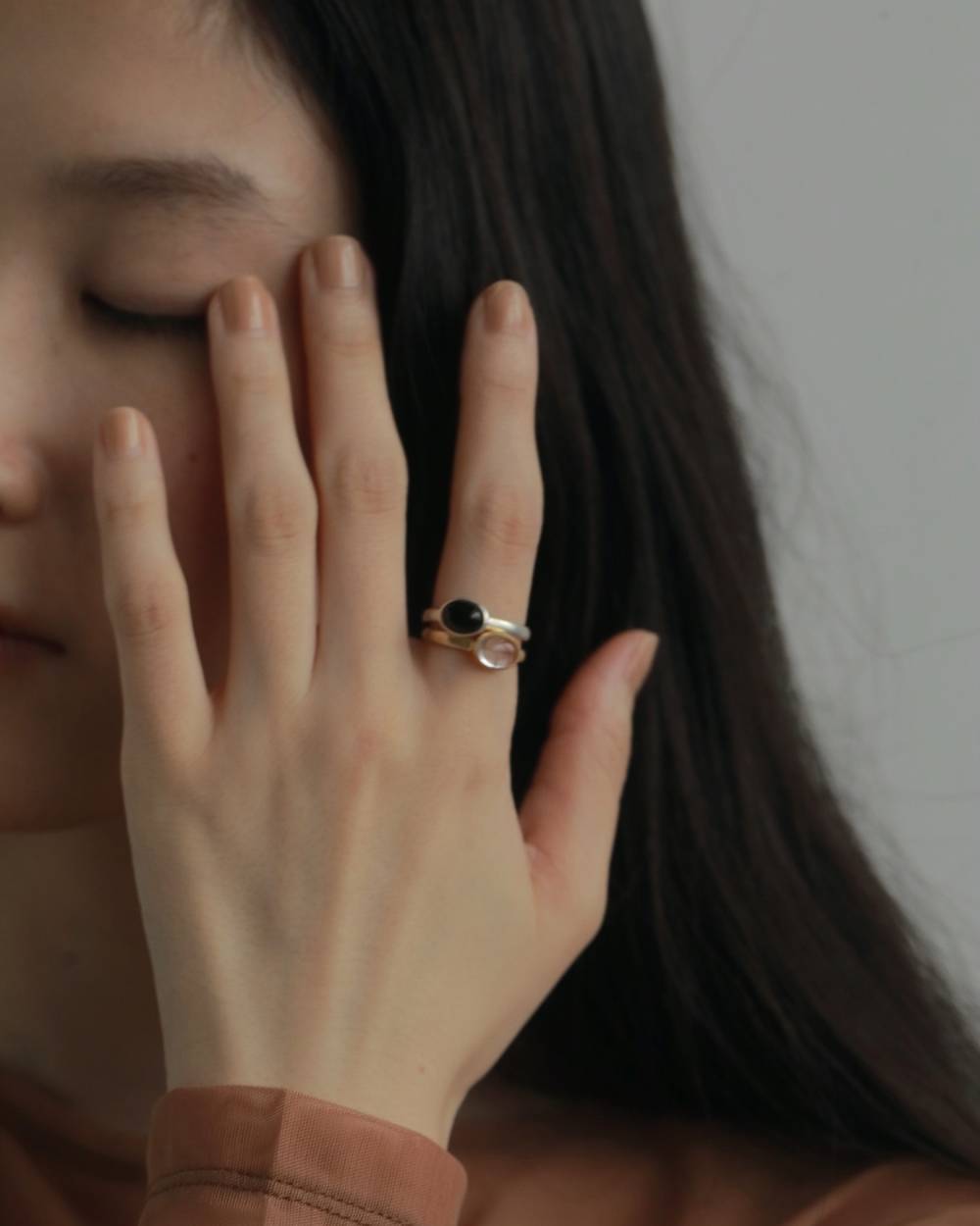 Stone Thin Ring Stone Thin Ring,ストーン シン リング,62520907,リング,指輪,アクセサリー,ànuke,アンヌーク,lifes,ライフズ,25aw